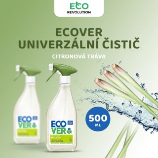 🍋 Ecover Univerzální čistič – citronová tráva Hledáte efektivní a šetrný způsob, jak uklidit domácnost? Ecover Univerzální...